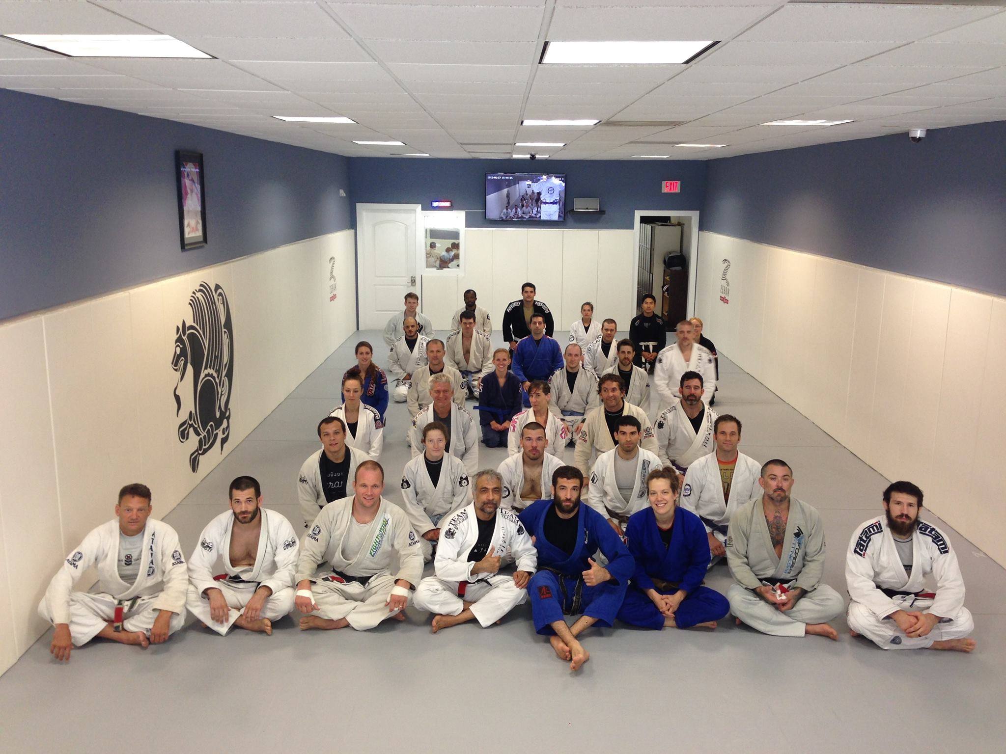 Awesome seminar with Murilo and Ana at Chapel Hill Gracie Jiuitsu. I am told the photographer was very handsome. 